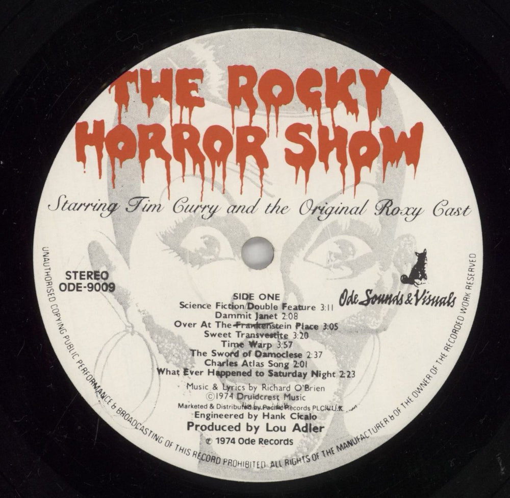 Rocky Horror The Rocky Horror Show UK vinyl LP album (LP record) KYHLPTH687523
