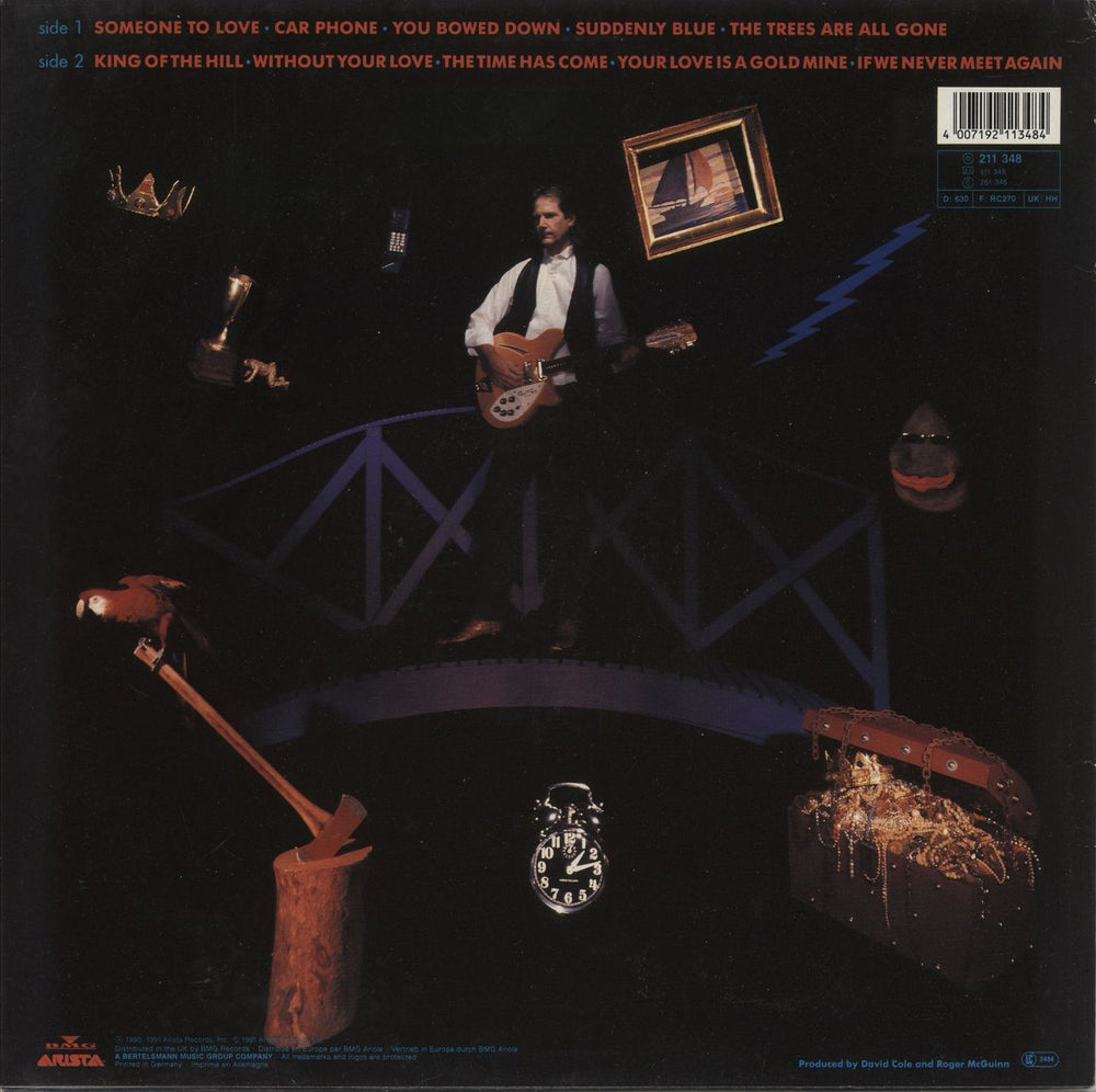 Roger McGuinn Back From Rio German vinyl LP album (LP record) 4007192113484