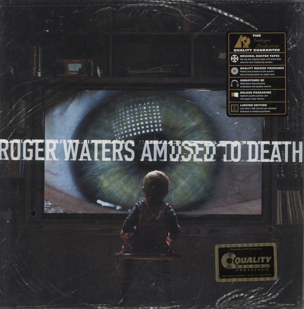 Roger Waters Amused To Death - 200gram Vinyl - Sealed US 2-LP vinyl record set (Double LP Album) APP468761 / 888430905818