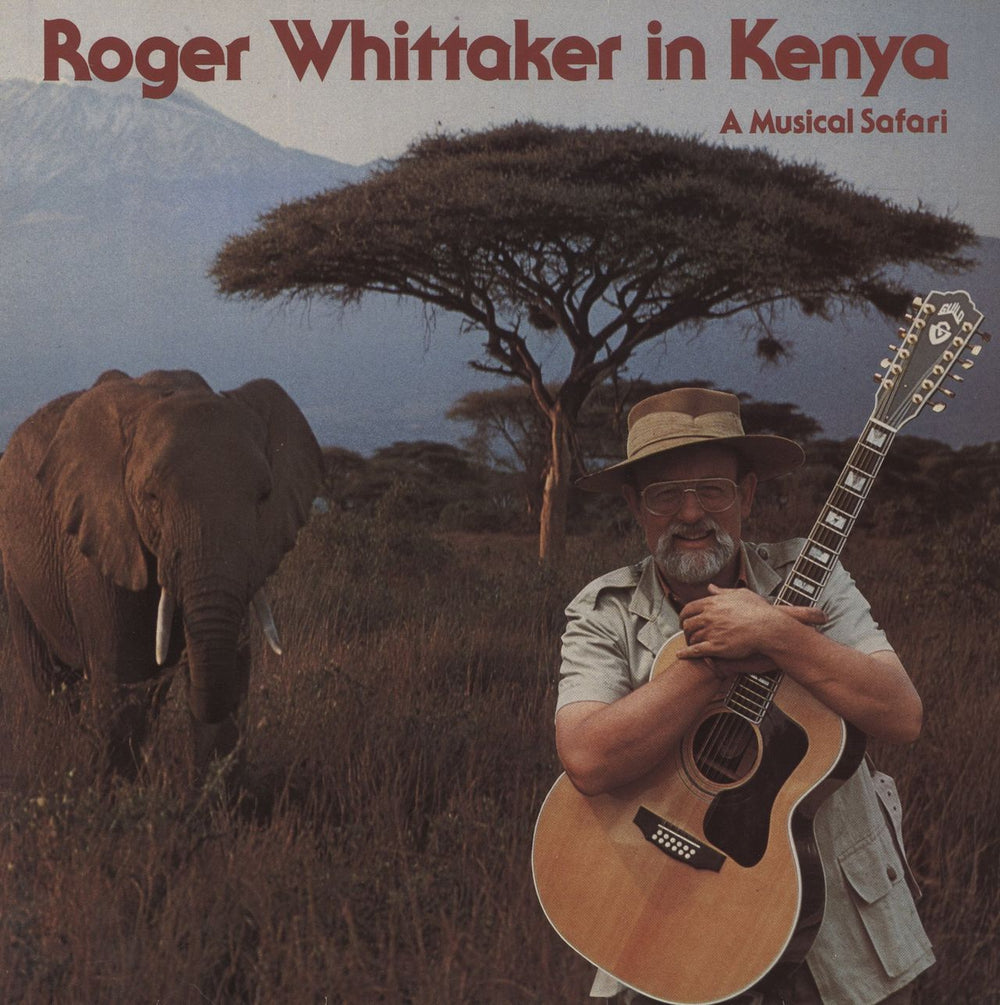 Roger Whittaker Roger Whittaker In Kenya - A Musical Safari UK vinyl LP album (LP record) 812.949-1