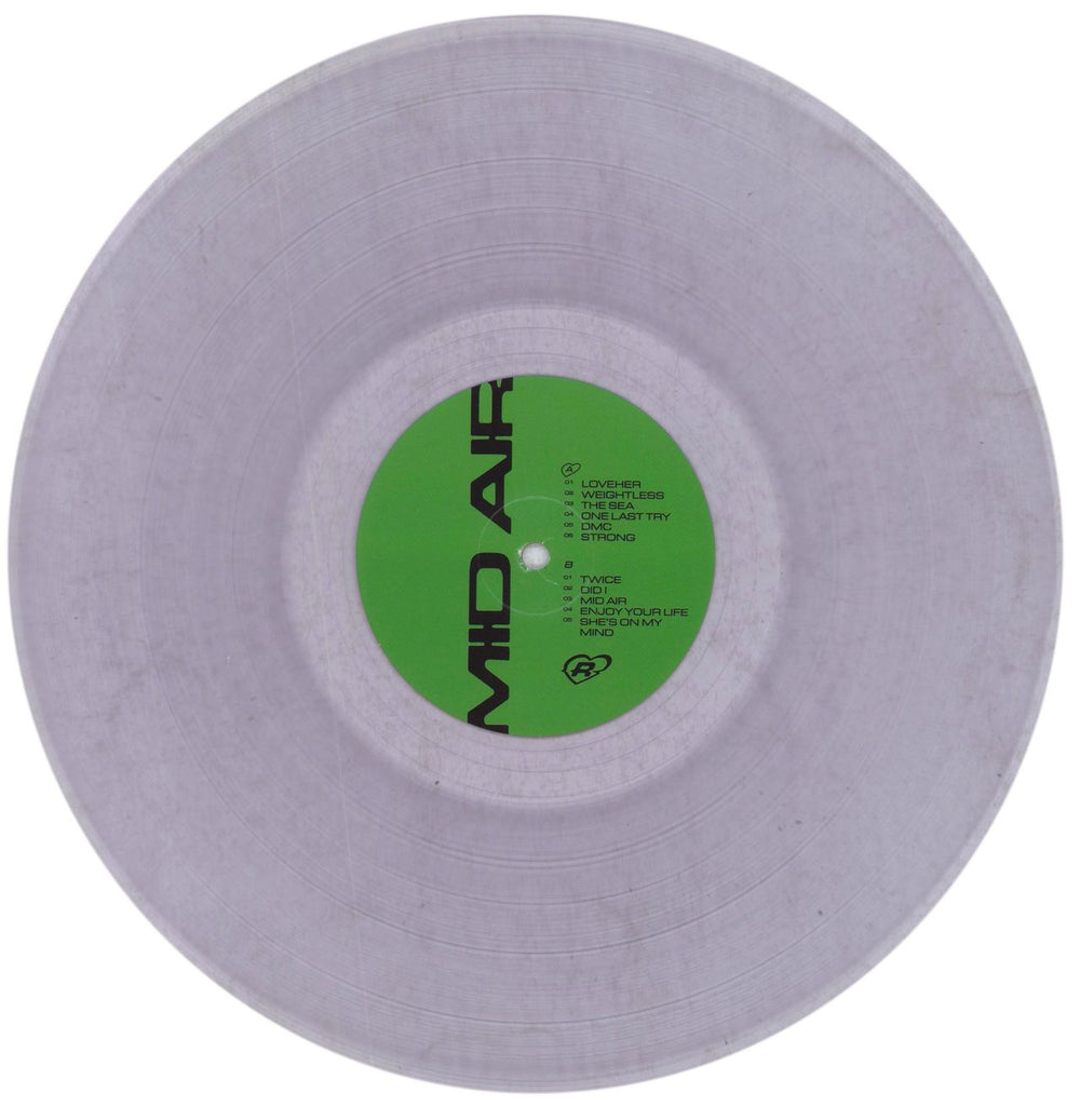 Romy Mid Air - Clear Vinyl UK vinyl LP album (LP record) 7QNLPMI842116