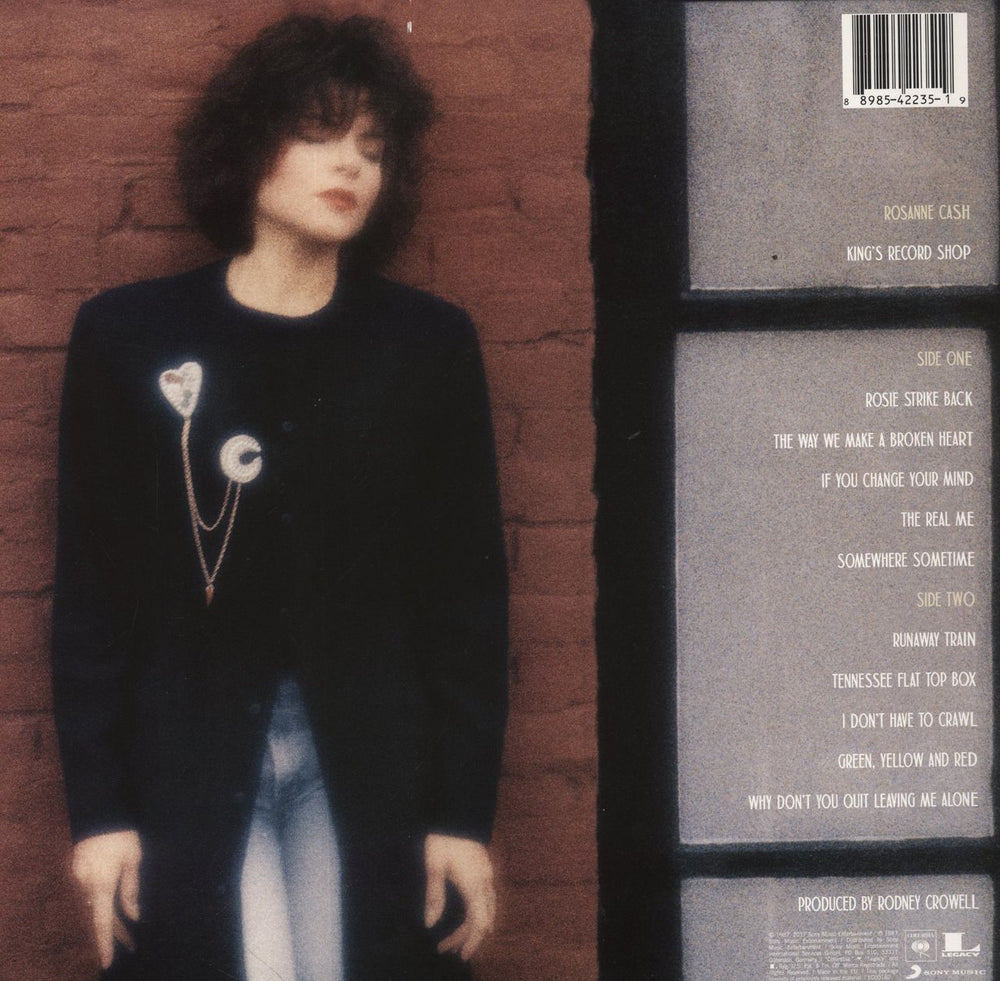 Rosanne Cash King's Record Shop UK 2-LP vinyl record set (Double LP Album) 889854223519