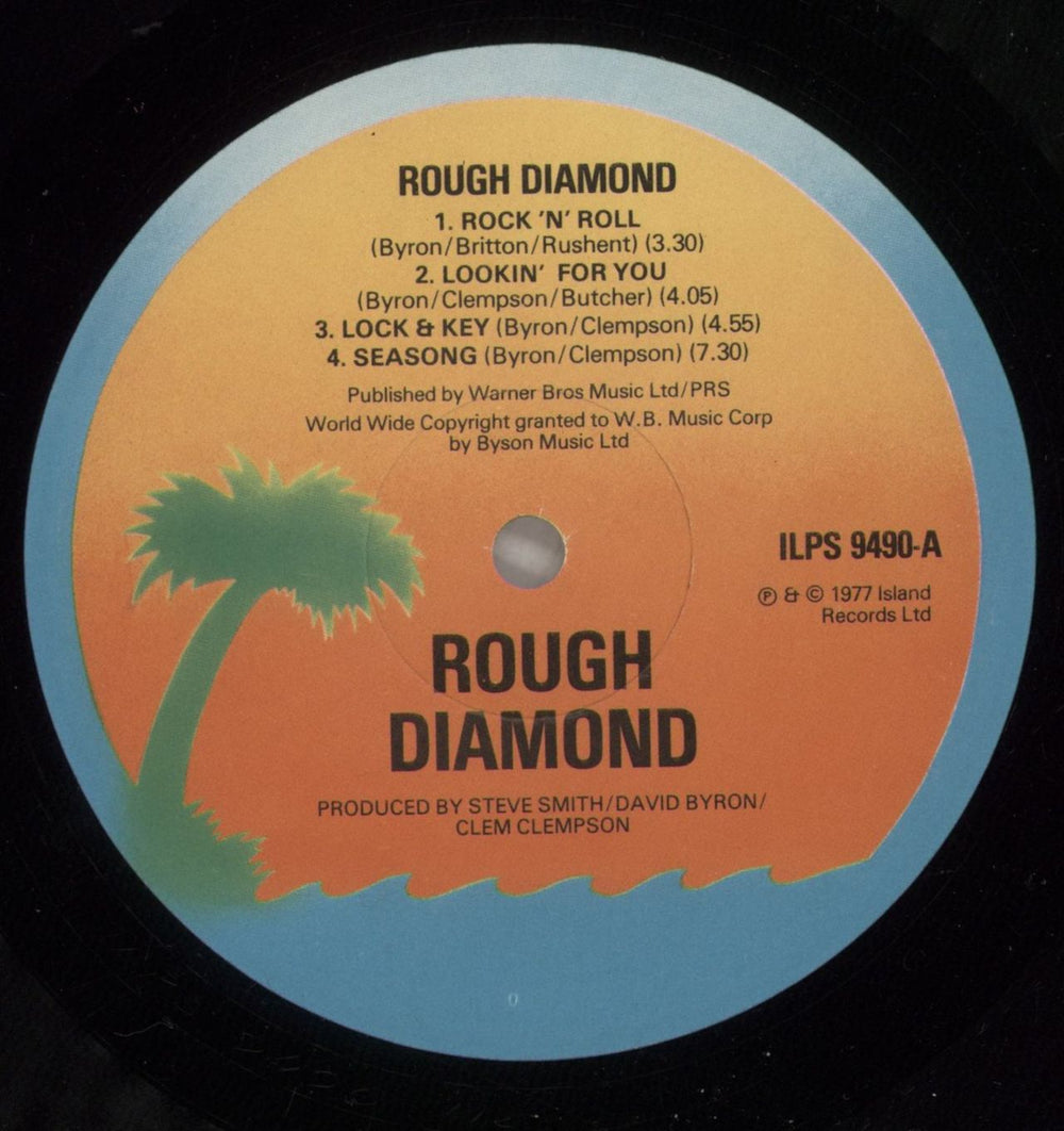 Rough Diamond Rough Diamond - Shrink UK vinyl LP album (LP record) RQDLPRO877042