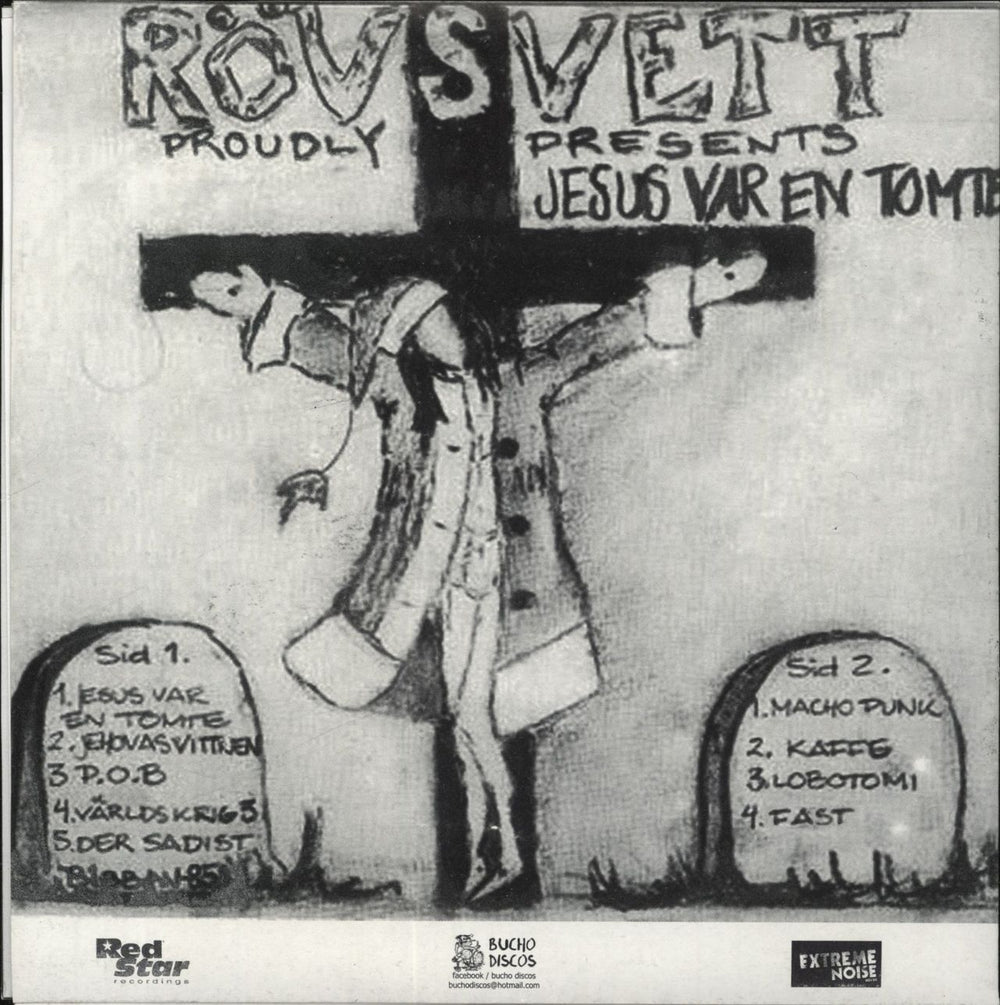 Rövsvett Jesus Var En Tomte Brazilian 7" vinyl single (7 inch record / 45)