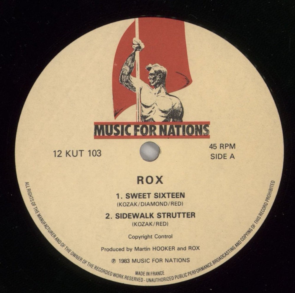 Rox Krazy Kutz UK 12" vinyl single (12 inch record / Maxi-single) 9S012KR865075