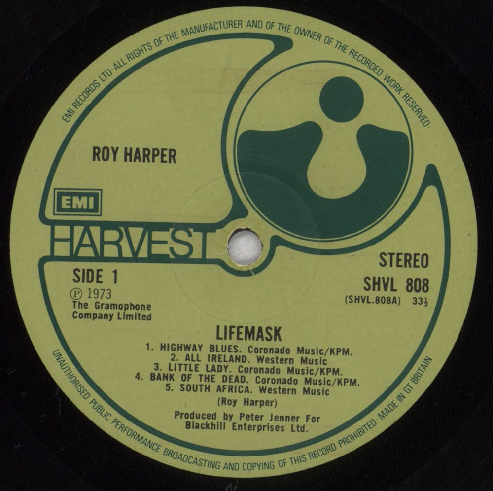 Roy Harper Lifemask - 2nd - EX UK vinyl LP album (LP record) ROYLPLI626242