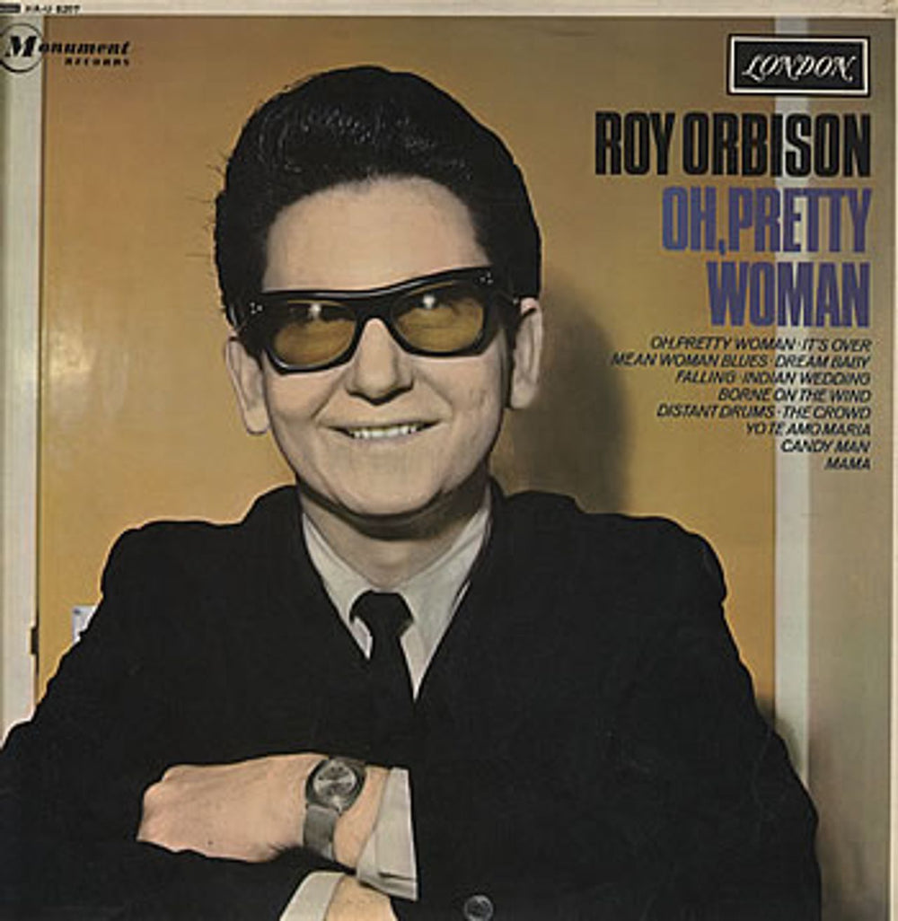 Roy Orbison Oh, Pretty Woman - EX UK vinyl LP album (LP record) HA-U8207