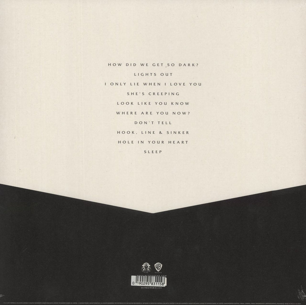 Royal Blood How Did We Get So Dark? - 180gram White Vinyl + Sealed UK vinyl LP album (LP record) 190295831158