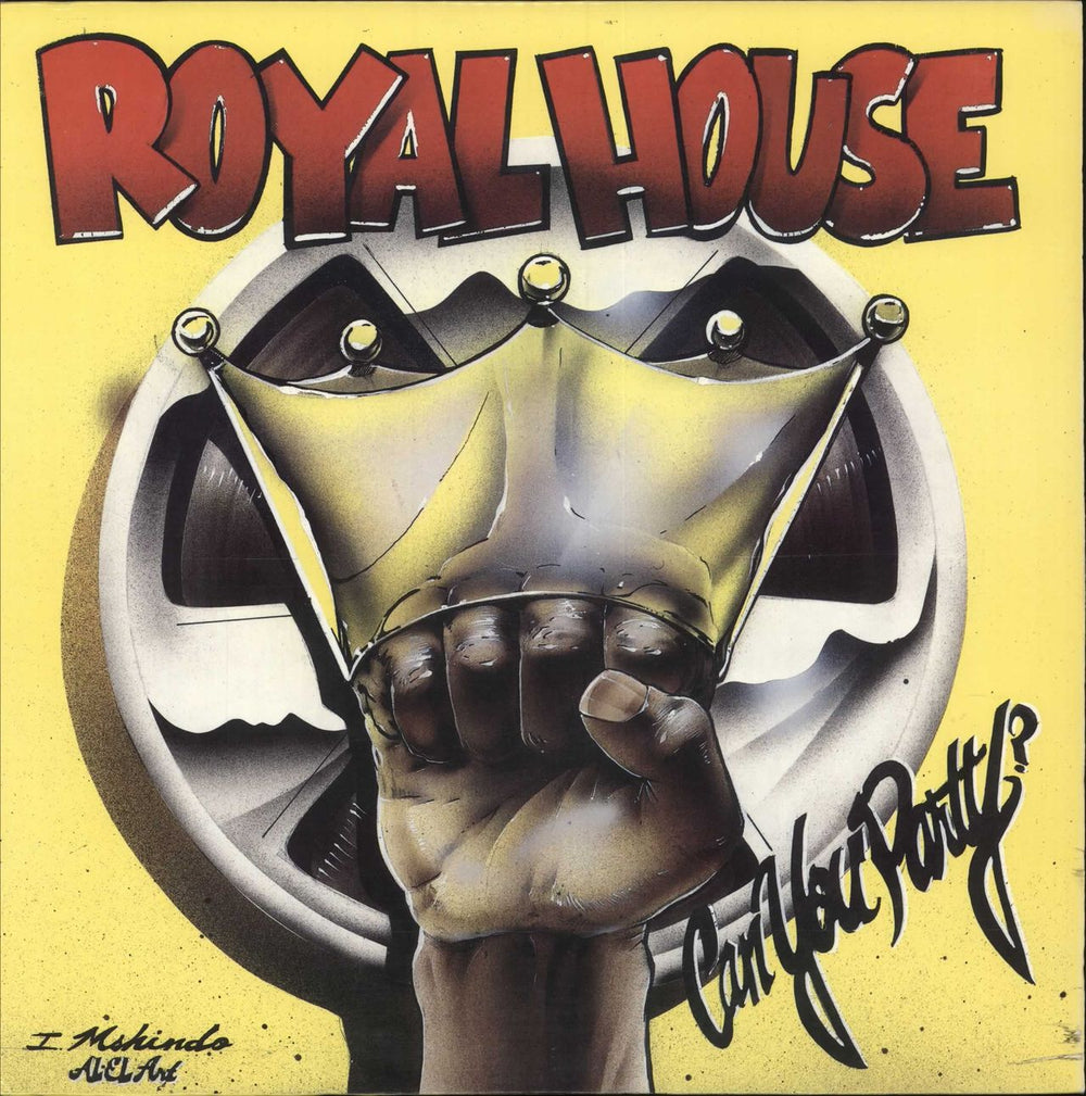 Royal House Can You Party? US vinyl LP album (LP record) WAR-2706