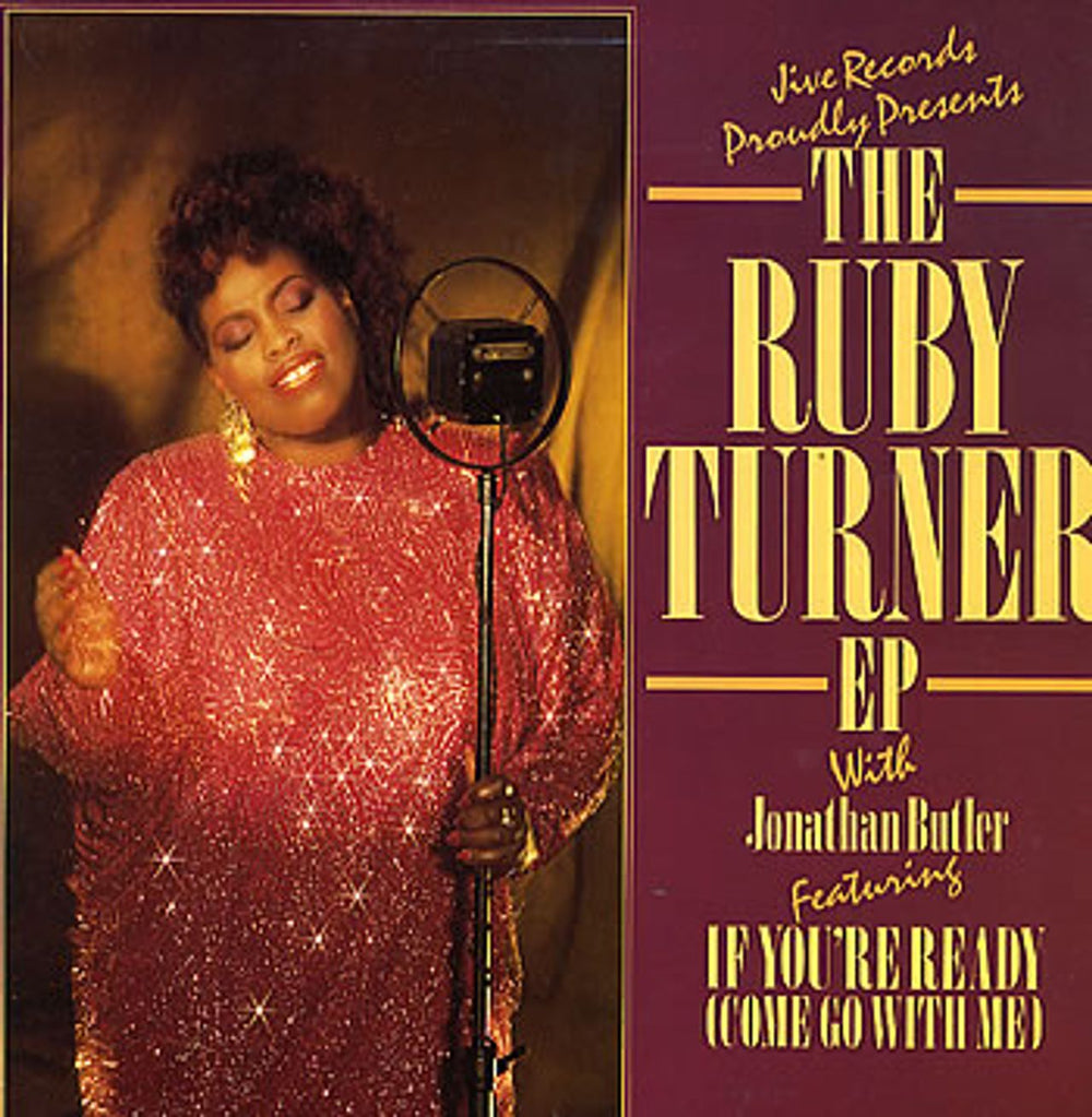 Ruby Turner The Ruby Turner EP UK 12" vinyl single (12 inch record / Maxi-single) JIVET109