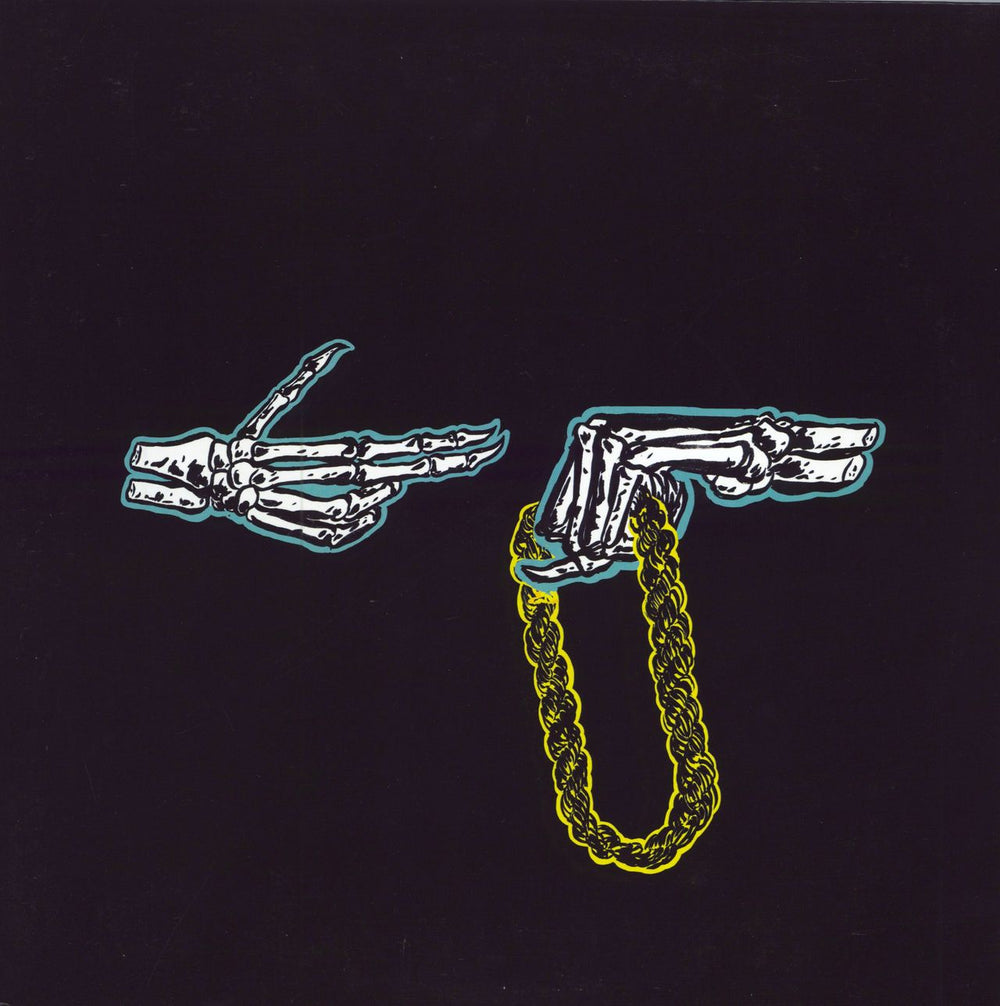 Run The Jewels Run The Jewels - Clear with Green & Black Splatter Vinyl UK 2-LP vinyl record set (Double LP Album) BD240