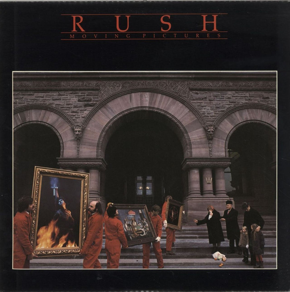 Rush Moving Pictures - 1st - EX Canadian vinyl LP album (LP record) ANR-1-1030