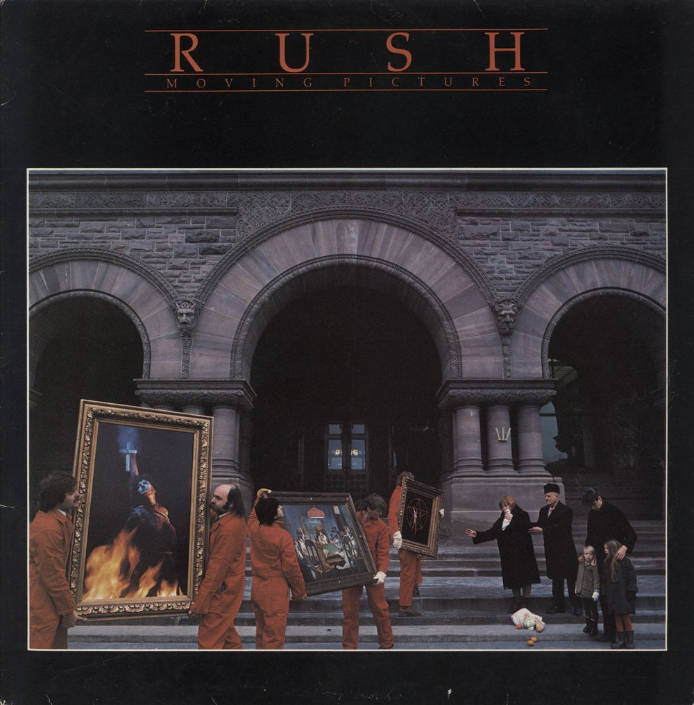 Rush Moving Pictures - VG UK vinyl LP album (LP record) 6337160