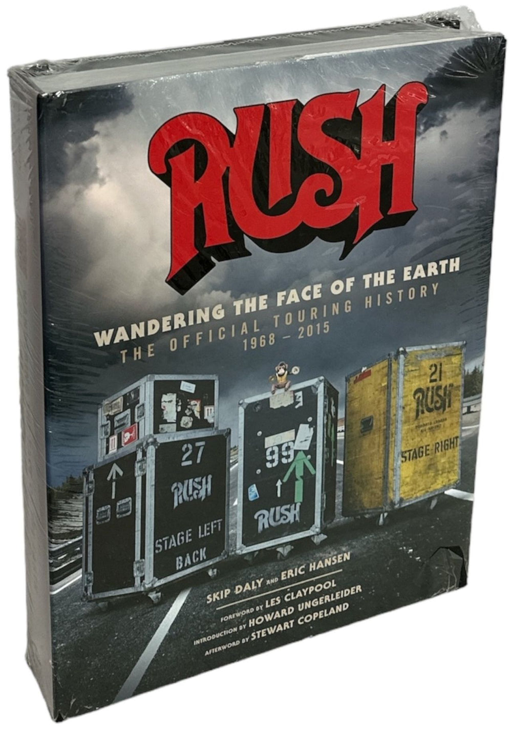 Rush Wandering The Face of The Earth: The Official Touring History - Sealed Canadian book BOOK