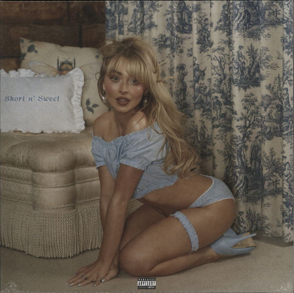 Sabrina Carpenter Short n' Sweet - Clear [Moonlight] Vinyl + Poster & Postcard - Sealed UK vinyl LP album (LP record) 602465839807