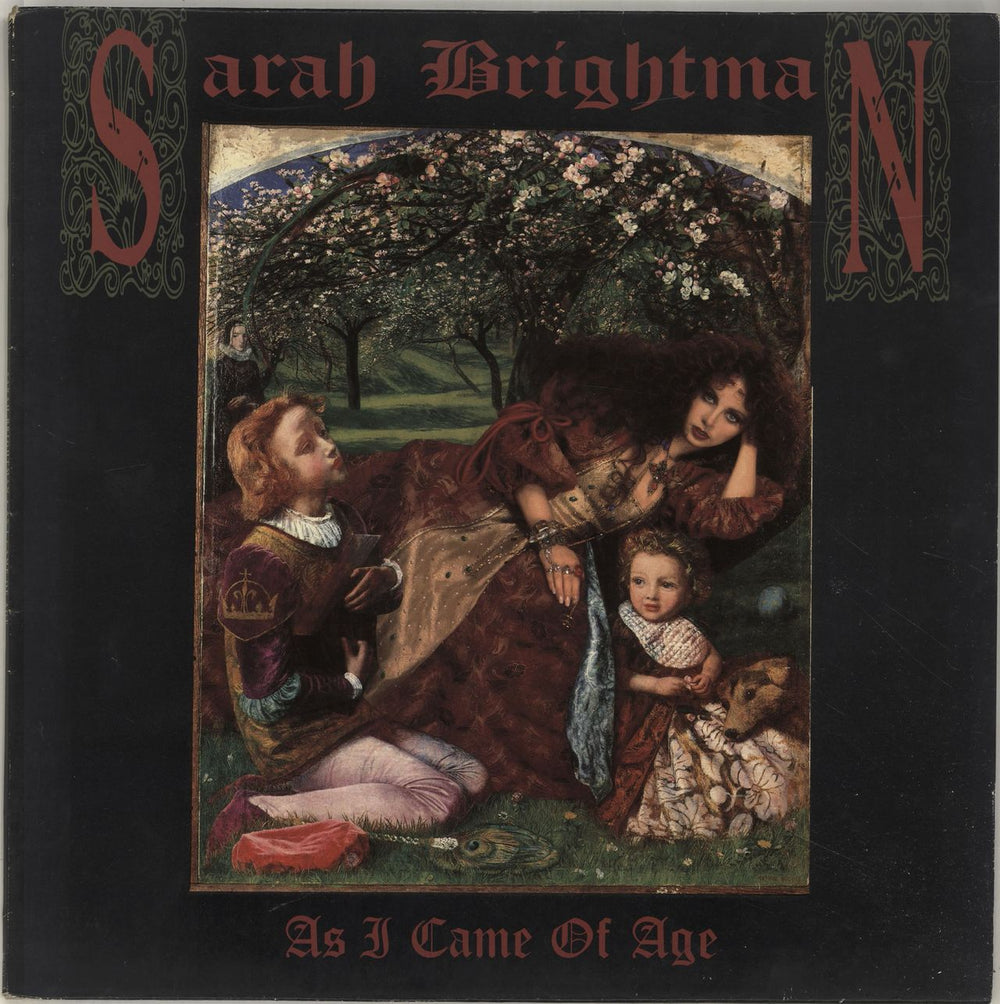 Sarah Brightman As I Came Of Age UK vinyl LP album (LP record) 841563-1