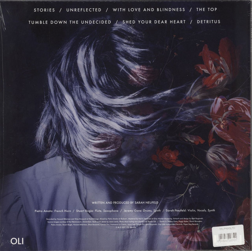 Sarah Neufeld Detritus: Dinked Edition - Violet Vinyl + Numbered Opened Shrink UK vinyl LP album (LP record) 5016958098391