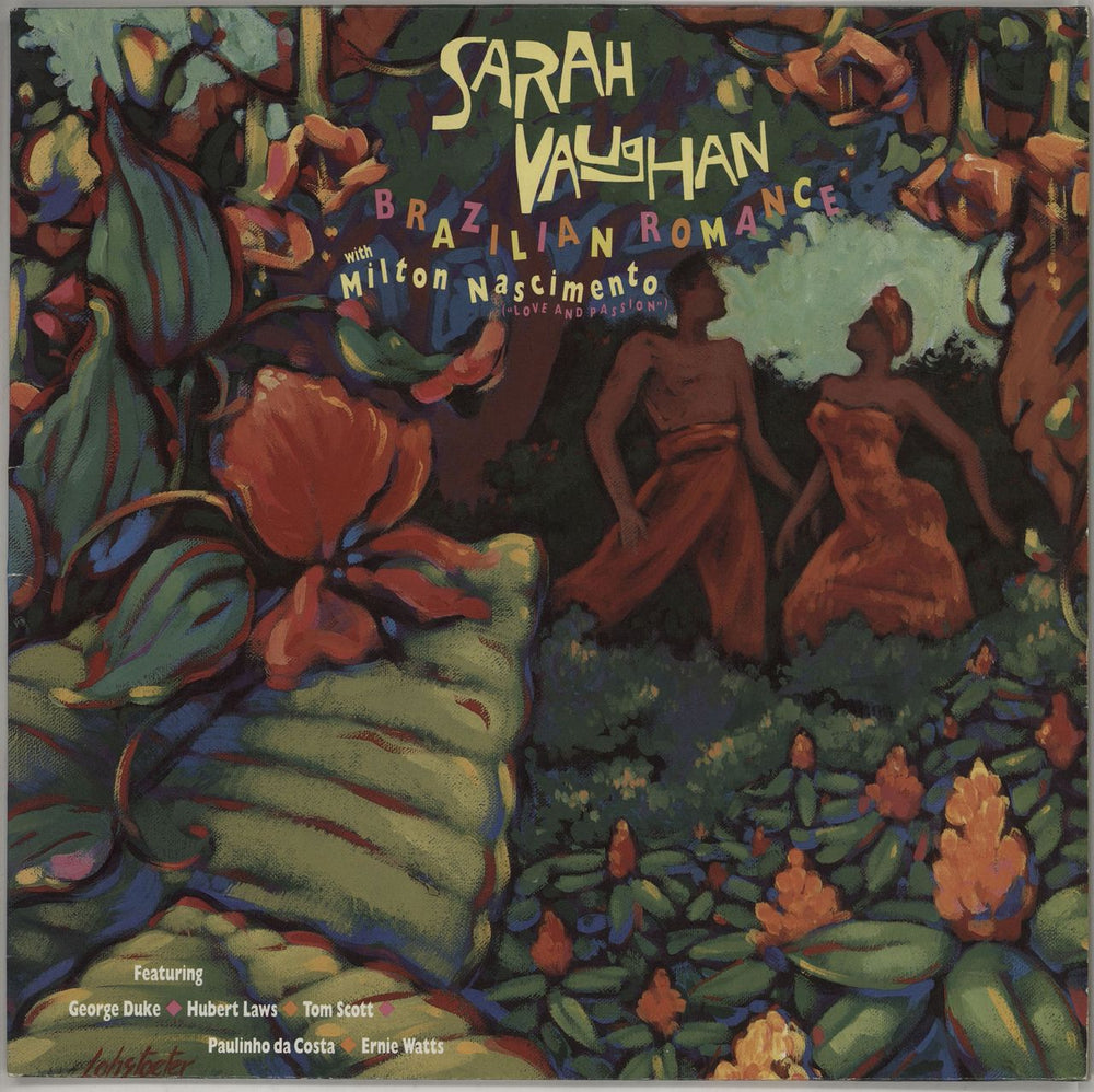 Sarah Vaughan Brazilian Romance UK vinyl LP album (LP record) 4601561