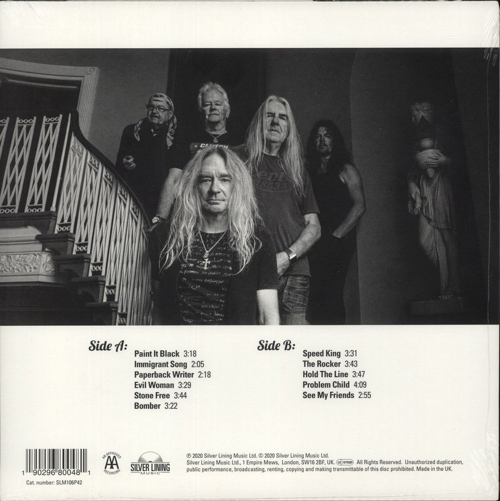 Saxon Inspirations UK vinyl LP album (LP record) 190296800481