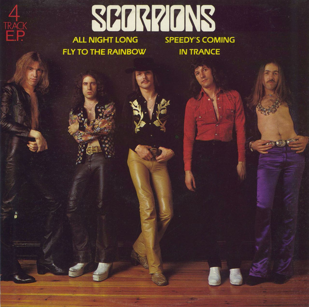 Scorpions All Night Long [4 Track E.P.] UK 12" vinyl single (12 inch record / Maxi-single) PC9402