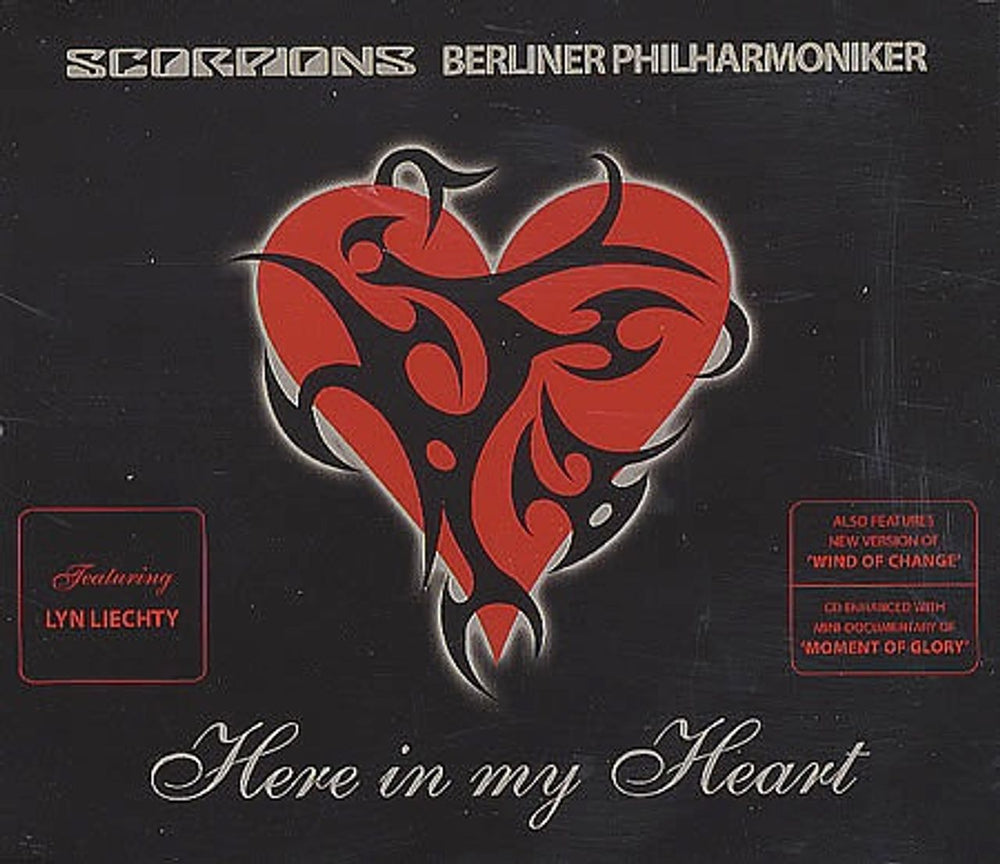 Scorpions Here In My Heart UK CD single (CD5 / 5") 724388914109