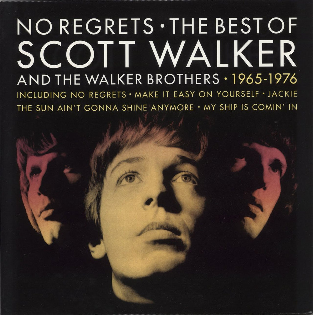 Scott Walker No Regrets - The Best Of - 180gm UK 2-LP vinyl record set (Double LP Album) 538565-0