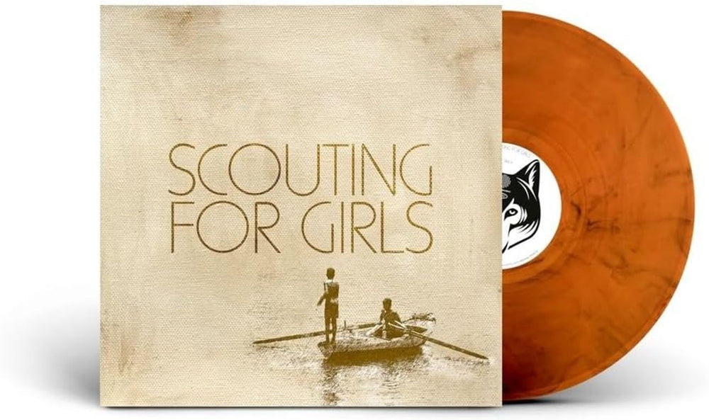 Scouting For Girls Scouting For Girls - Orange & Black Marbled Vinyl - Sealed (National Album Day 2024) UK vinyl LP album (LP record) 198028172417