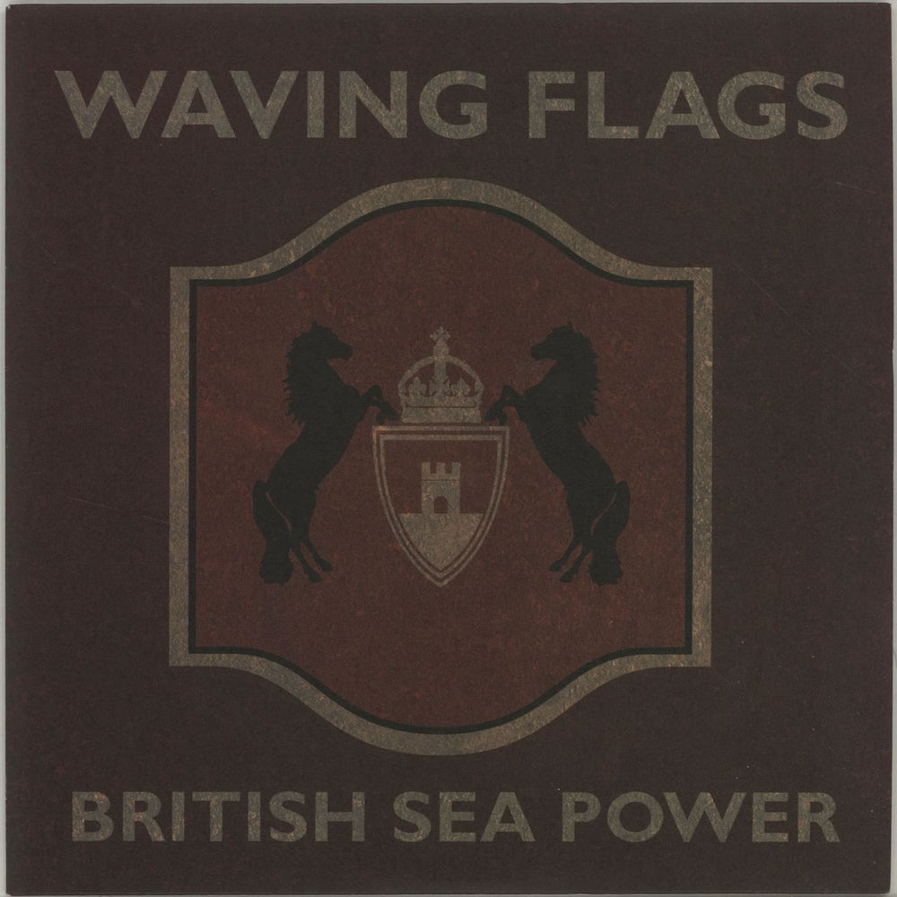 Sea Power Waving Flags UK 7" vinyl single (7 inch record / 45) RTRADSX416