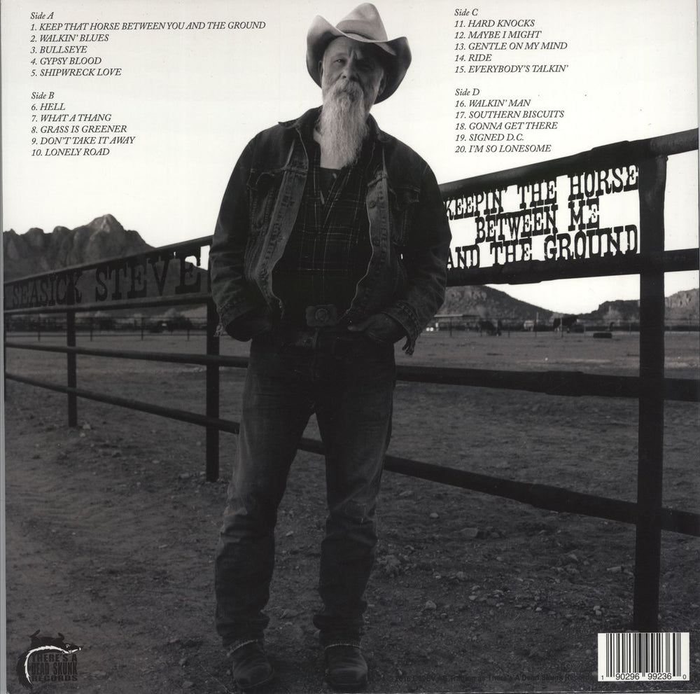 Seasick Steve Keepin' The Horse Between Me And The Ground UK vinyl LP album (LP record) 190296992360