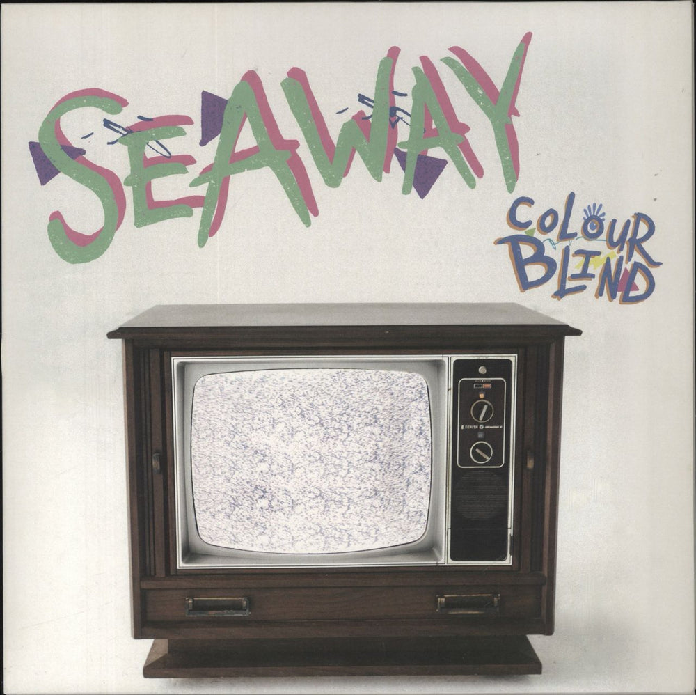 Seaway Colour Blind - Aqua/Orange/Yellow Smash Vinyl UK vinyl LP album (LP record) PNE176