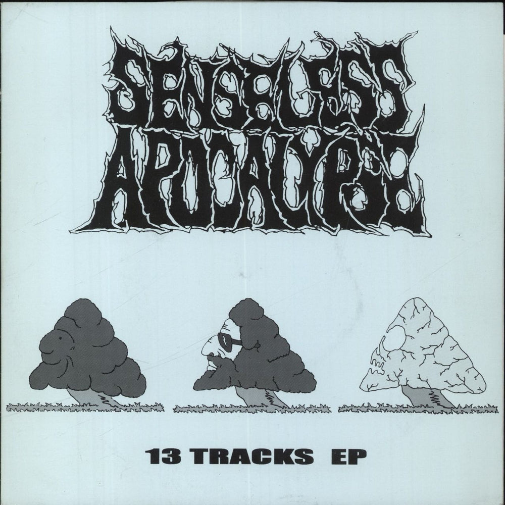 Senseless Apocalypse 13 Tracks EP - Yellow Vinyl Japanese 7" vinyl single (7 inch record / 45) BLURRED-15