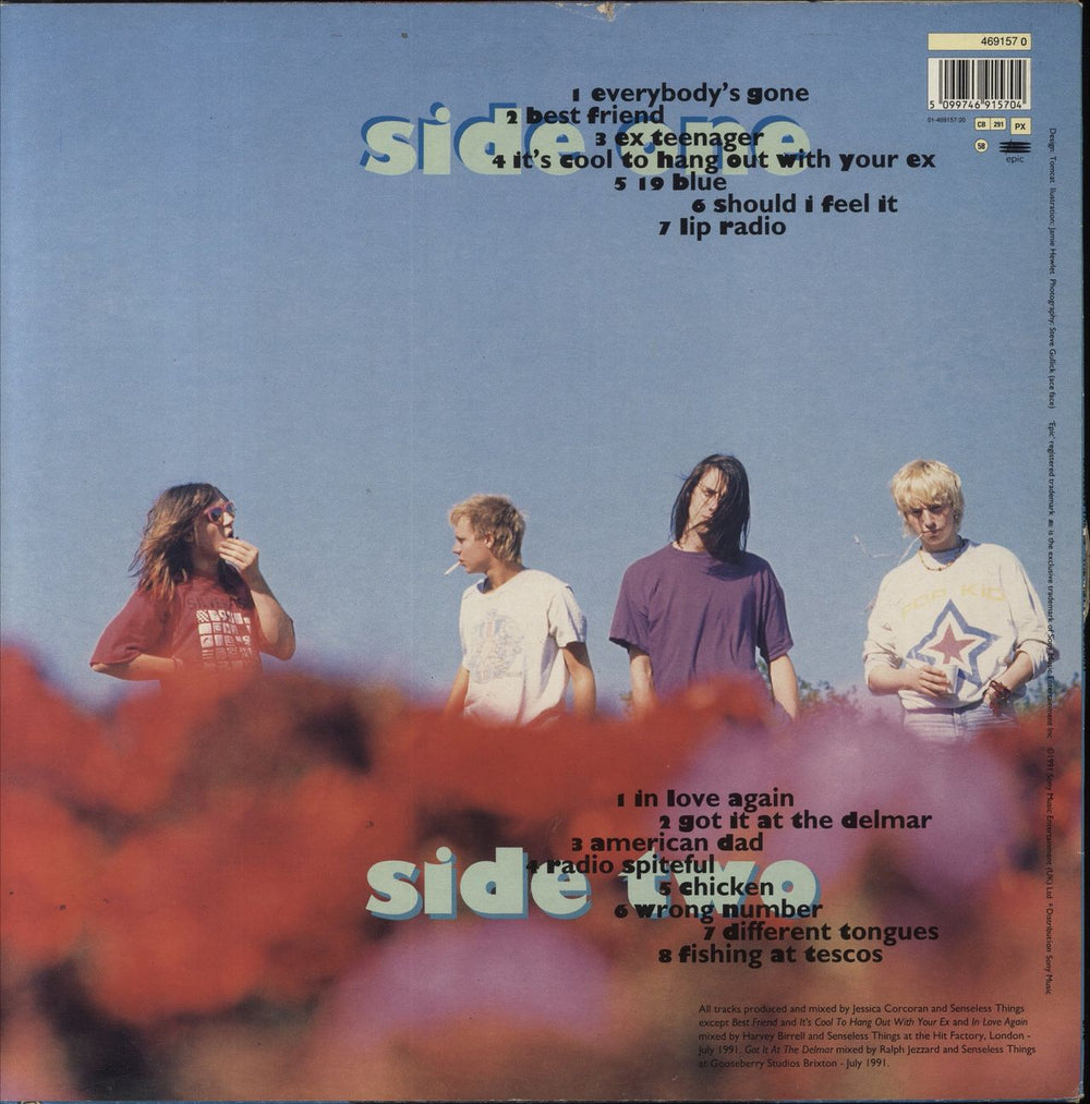 Senseless Things The First Of Too Many - Purple Vinyl - VG UK vinyl LP album (LP record) 5099746915704