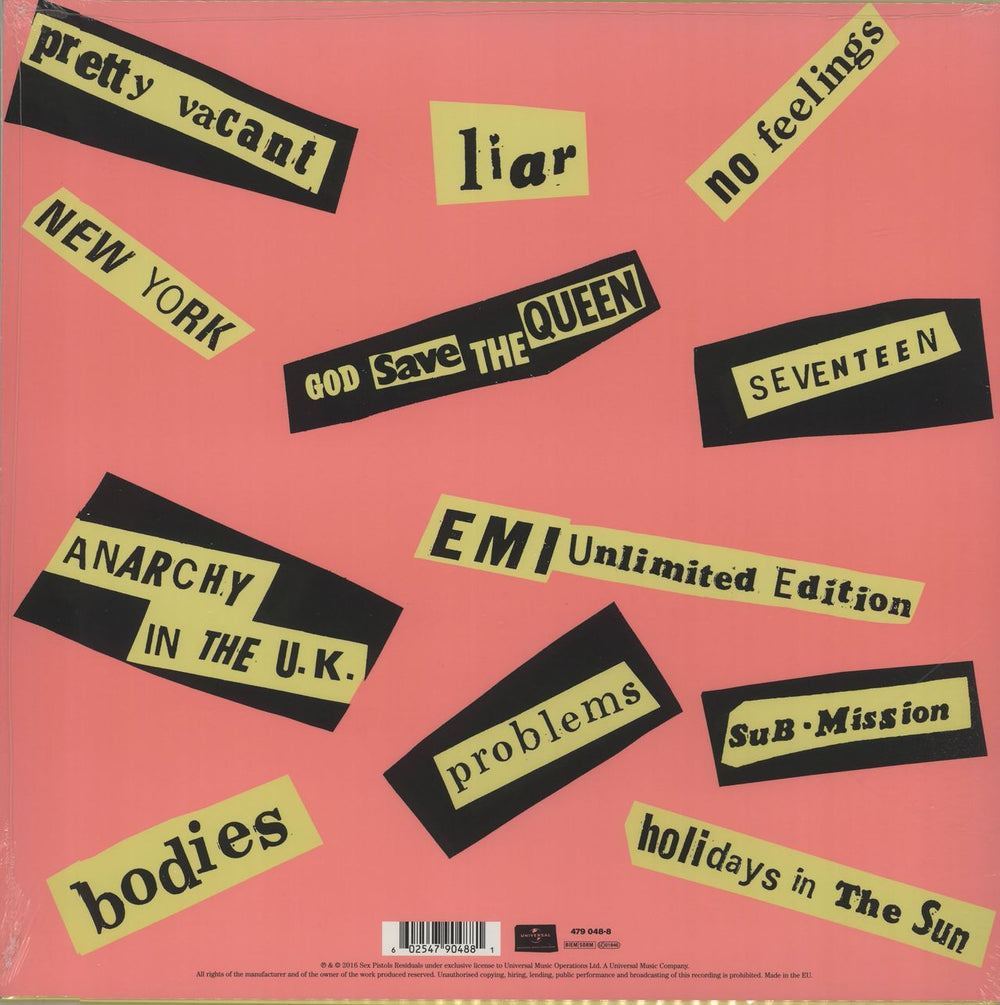 Sex Pistols Never Mind The Bollocks Here's The Sex Pistols - Pink Vinyl + Sealed UK vinyl LP album (LP record) SEXLPNE657036