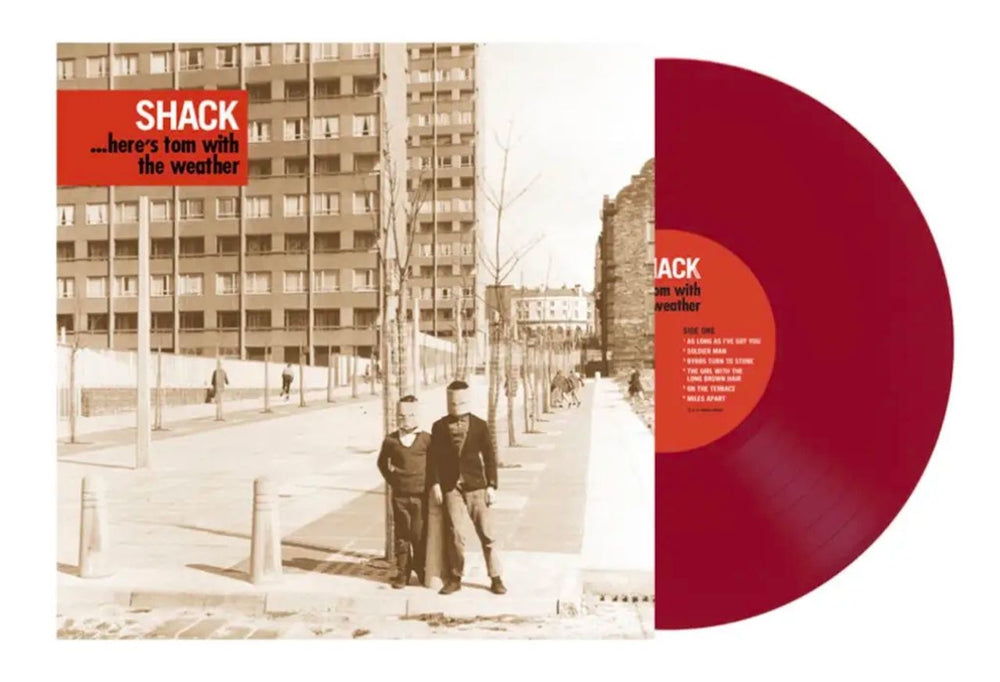 Shack Here's Tom With The Weather - Oxblood Coloured Vinyl - Sealed UK vinyl LP album (LP record) SHACKLP2X