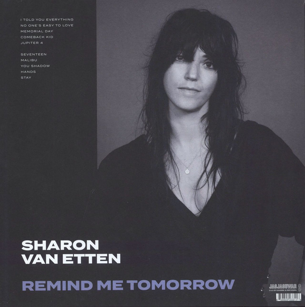 Sharon Van Etten Remind Me Tomorrow US vinyl LP album (LP record) 656605233116