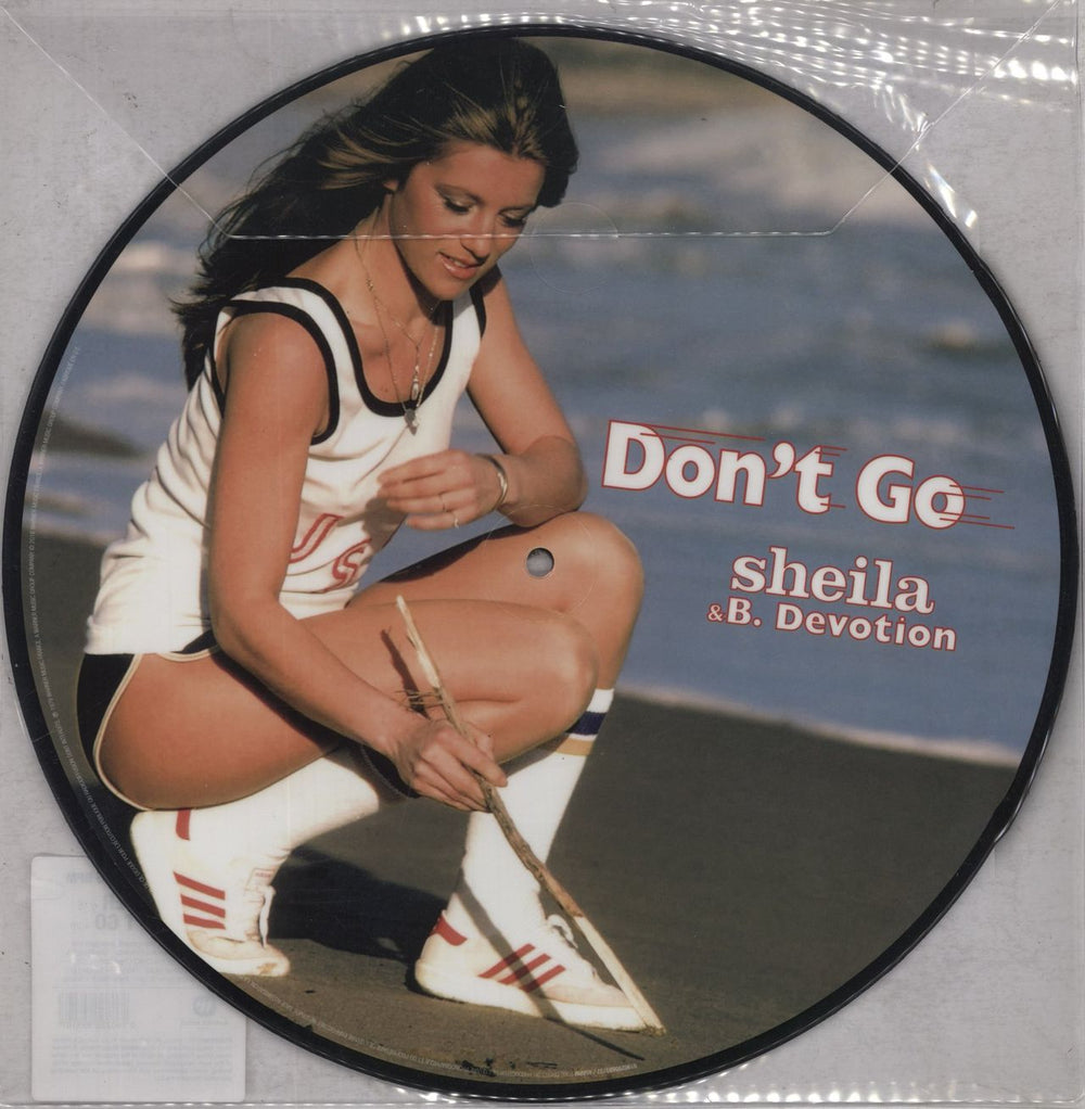 Sheila & B Devotion Spacer French 12" vinyl picture disc (12 inch picture record) 190295693107