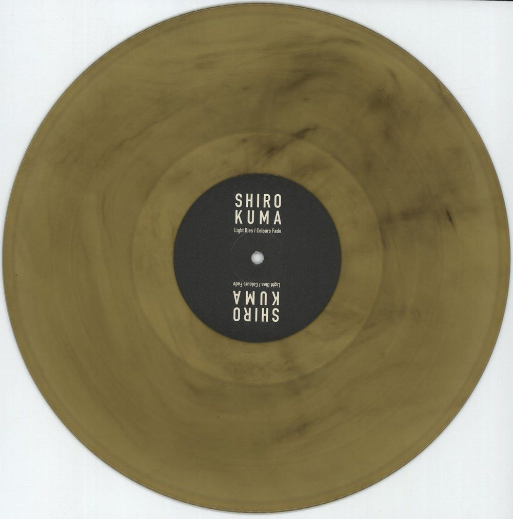 Shirokuma Light Dies Colours Fade - Yellow & Black Smoke Vinyl UK 12" vinyl single (12 inch record / Maxi-single) 9-J12LI878844