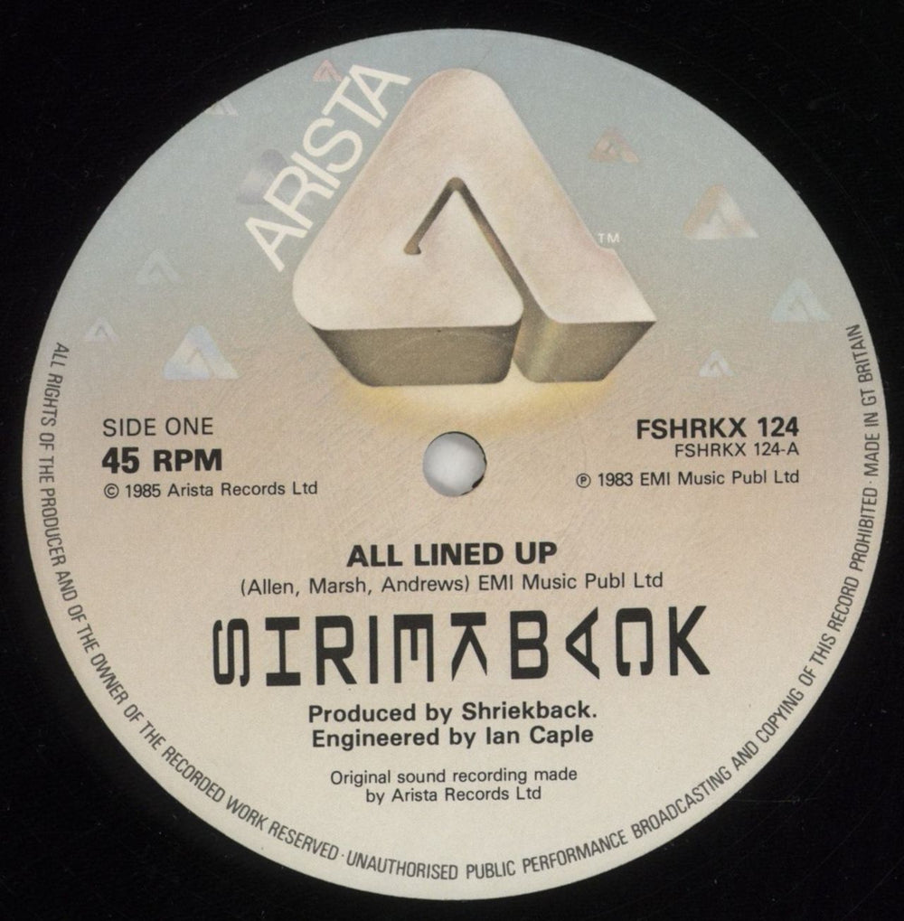 Shriekback Fish Below The Ice Doublepack UK 12" vinyl single (12 inch record / Maxi-single) SRK12FI266139
