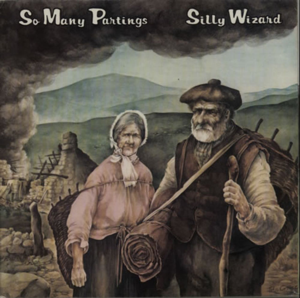 Silly Wizard So Many Partings UK vinyl LP album (LP record) SHY7010