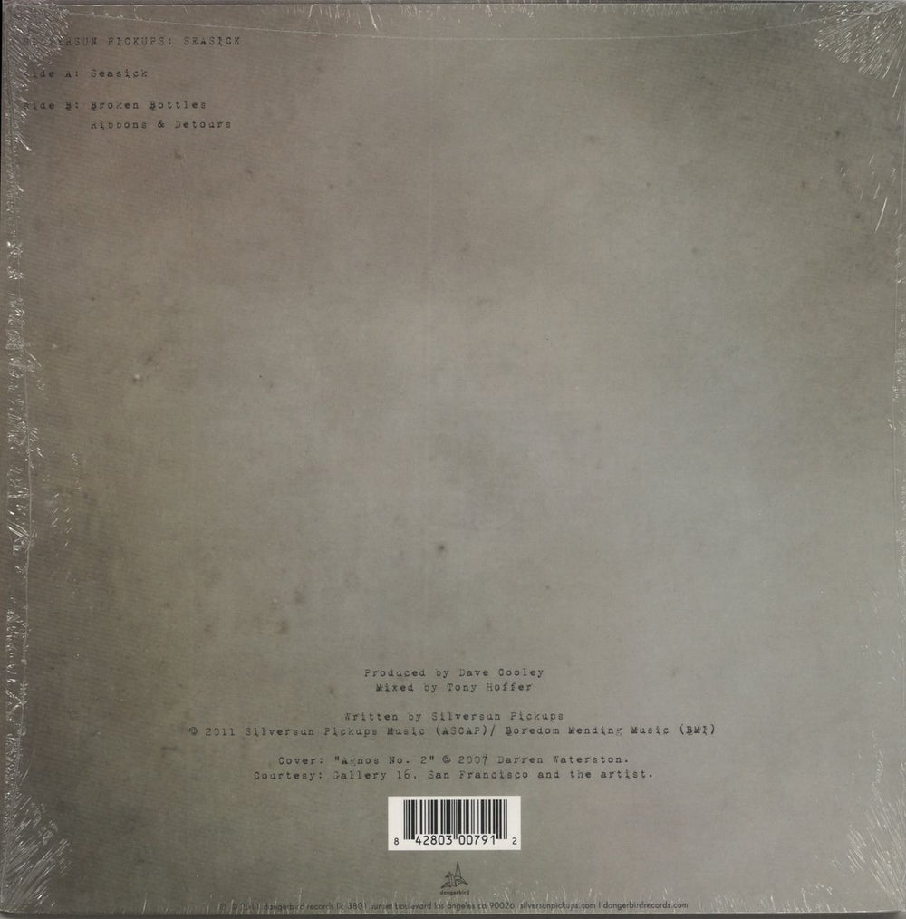 Silversun Pickups Seasick - RSD11 US 10" vinyl single (10 inch record) 842803007912