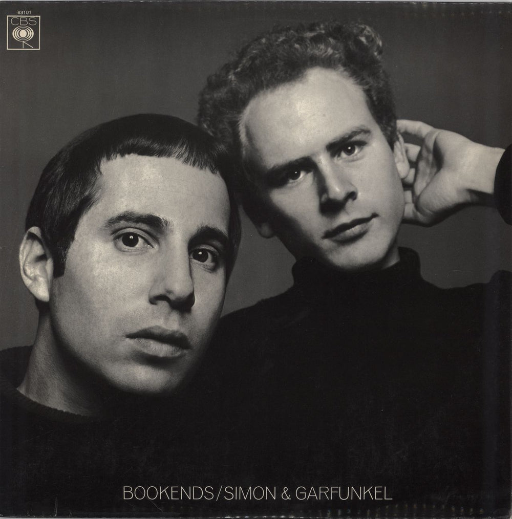 Simon & Garfunkel Bookends - 2nd - Laminated/Stereo sticker - EX UK vinyl LP album (LP record) 63101