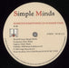 Simple Minds Someone Somewhere UK 12" vinyl single (12 inch record / Maxi-single) SIM12SO41435