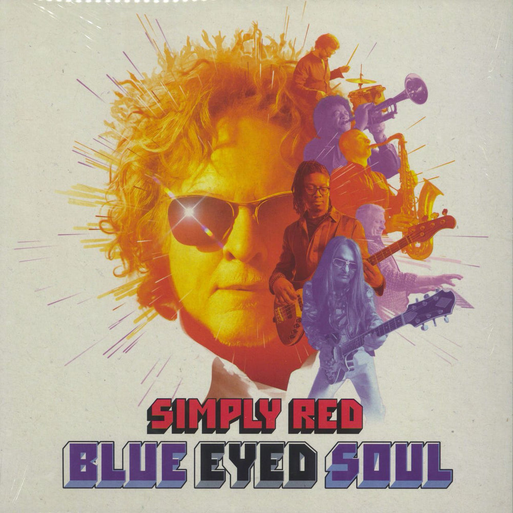 Simply Red Blue Eyed Soul - Sealed UK vinyl LP album (LP record) 5385376631