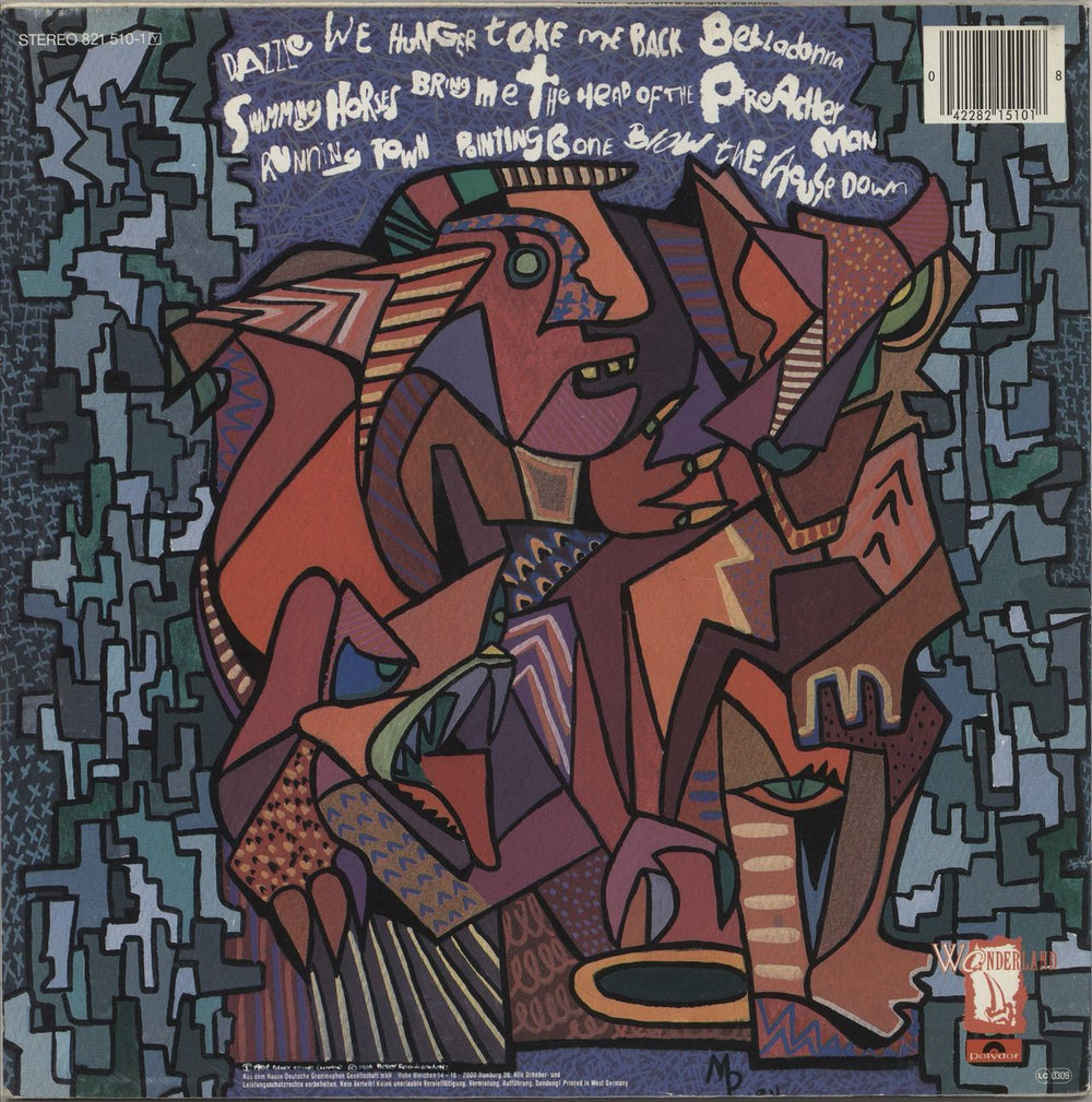 Siouxsie & The Banshees Hyaena Dutch vinyl LP album (LP record)