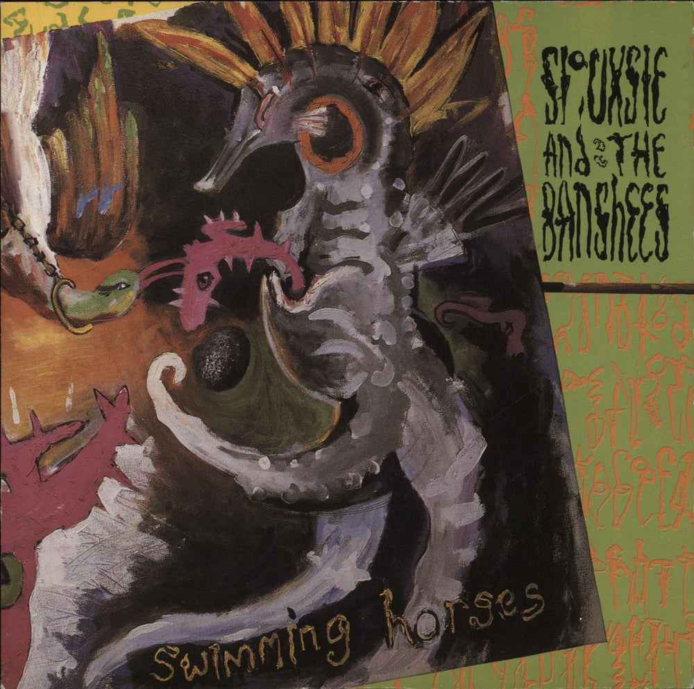 Siouxsie & The Banshees Swimming Horses UK 7" vinyl single (7 inch record / 45) SHE6