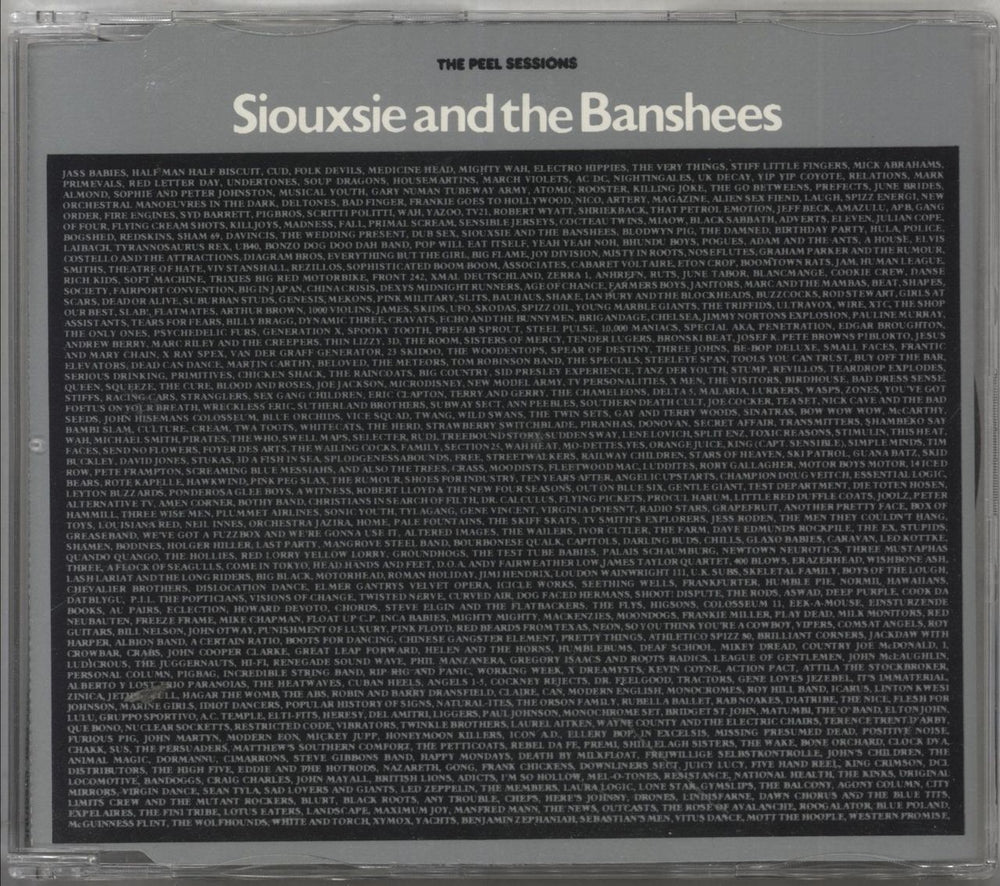 Siouxsie & The Banshees The Peel Sessions UK CD single (CD5 / 5") SFPSCD012