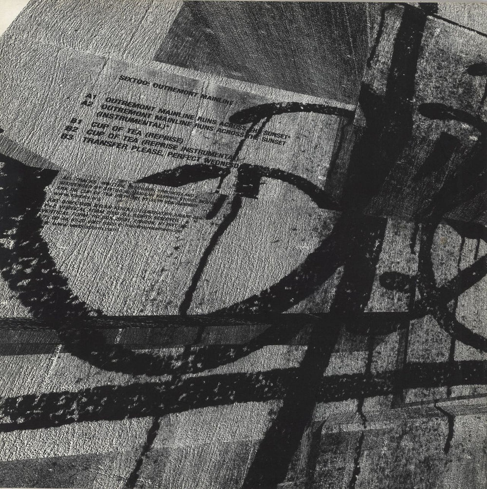 Sixtoo Outremont Mainline Runs Across The Sunset UK 12" vinyl single (12 inch record / Maxi-single)