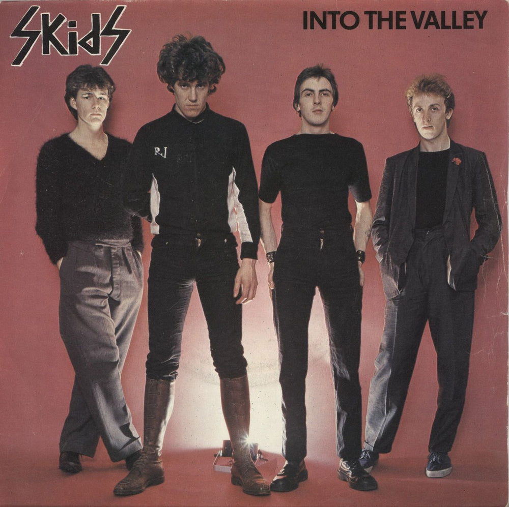 Skids Into The Valley UK 7" vinyl single (7 inch record / 45) VS241