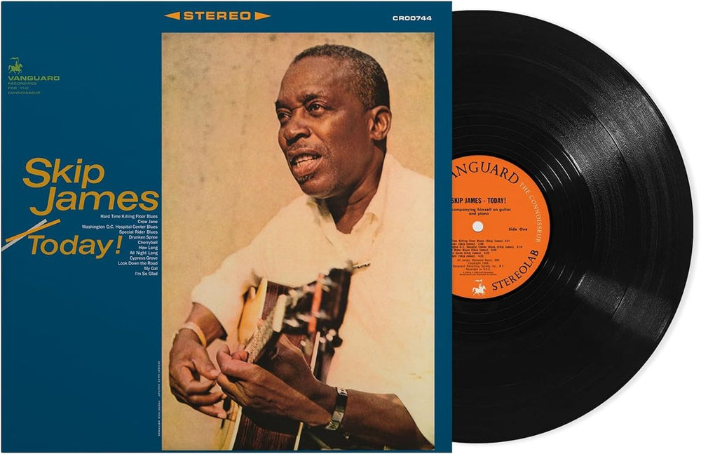 Skip James Today! - Acoustic Sounds Bluesville Series - 180 Gram - Sealed US vinyl LP album (LP record) SJ-LPTO842216