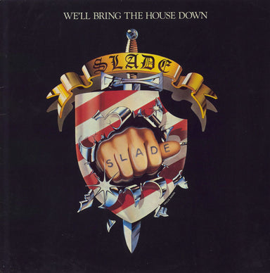 Slade We'll Bring The House Down - EX UK vinyl LP album (LP record) SKATE1